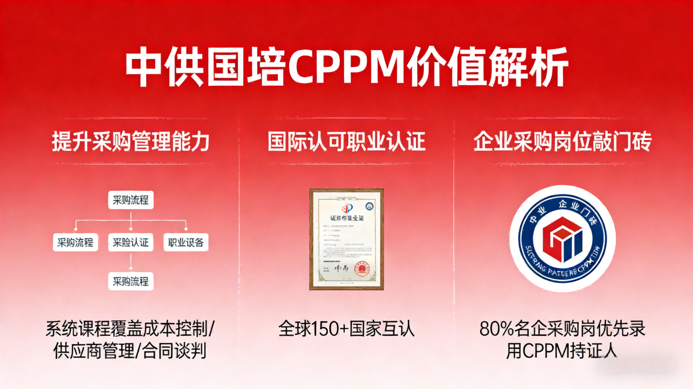 湖北CPPM认证培训，嘉华培训学校打造专业采购人才