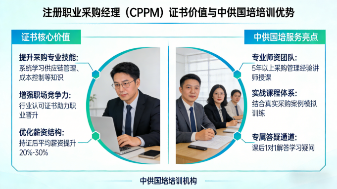 职业采购经理（CPPM）证书怎么考？嘉华培训学校一站式解读